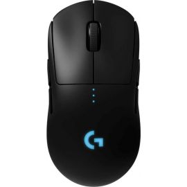 Беспроводная игровая мышь Logitech G Pro черного/синего цвета (910-005272) | Компьютерные мыши | prof.lv Viss Online