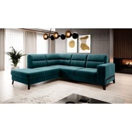 Eltap Cassara Lux Corner Pull-Out Sofa 237x277x100cm, Green (CO-CAS-LT-39LU) | Corner couches | prof.lv Viss Online