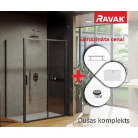 Ravak SET 15R 120x90cm H=195cm Shower Enclosure with Shelf (23SETBLS12R) | Shower doors and walls | prof.lv Viss Online