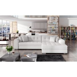 Eltap Sorento Soft Corner Pull-Out Sofa 58x295x80cm, White (SO_04) | Upholstered furniture | prof.lv Viss Online