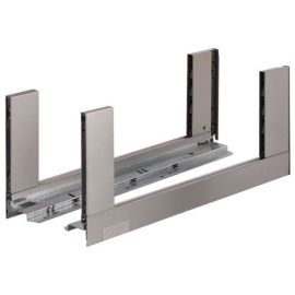 Blum Legrabox C-Free Drawer Sides 650x177mm, Silver (780C6502I) | Blum | prof.lv Viss Online