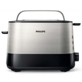 Philips Toaster HD2637/90 Black/Silver | Philips | prof.lv Viss Online