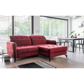 Eltap Lorelle Rivera Corner Pull-Out Sofa 160x225x105cm, Red (Lore_73) | Corner couches | prof.lv Viss Online