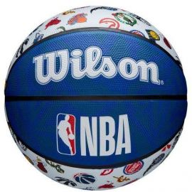 Wilson NBA Team Tribute All Team Basketball 7 Multicolour (WTB1301XBNBA) | Bags | prof.lv Viss Online