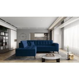 Eltap Lanvin Cloud Corner Pull-Out Sofa 210x260x93cm, Blue (CO-LAN-LT-40NU) | Sofas | prof.lv Viss Online