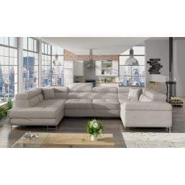 Eltap Letto Cover Corner Pull-Out Sofa 58x340x90cm, Beige (Le_38) | Living room furniture | prof.lv Viss Online