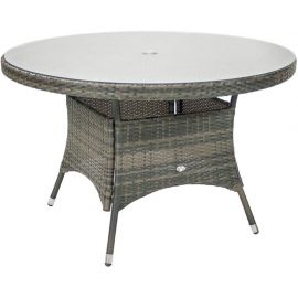 Home4You Geneva Garden Table 120x76cm Beige (11868) | Garden tables | prof.lv Viss Online