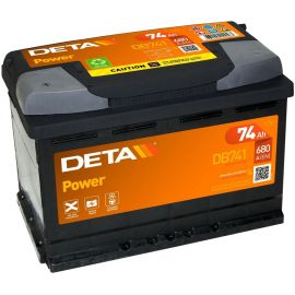 Deta Power DB741 Auto Akumulators 74Ah, 680A