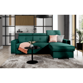 Eltap Fresia Cloud Corner Pull-Out Sofa 176x247x104cm, Green (CO-FR-RT-35NU) | Living room furniture | prof.lv Viss Online