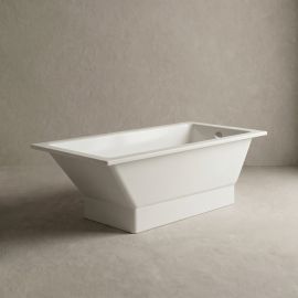 Vanna Vispool Ette Akmens masa 169.6x70cm Balta (J00001) | Free standing baths | prof.lv Viss Online