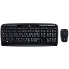 Logitech MK330 Keyboard + Mouse US Black (920-003999) | Keyboards | prof.lv Viss Online