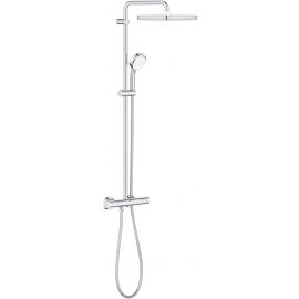 Grohe Tempesta Cosmo Cube 250 Shower System with Shower Thermostat, Hand Shower Tempesta Cosmo 100 II, Chrome (26689000) | Grohe | prof.lv Viss Online