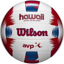 Волейбольный мяч Wilson Hawaii AVP 5 сине-бело-красный (WTH80219KIT) | Мячи | prof.lv Viss Online