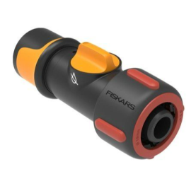 Šļūteņu Savienotājs ar vārstu Fiskars ON/OFF 19mm (3/4