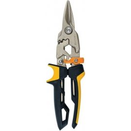 Fiskars PowerGear Aviation Metal Shears 252mm, Black/Yellow (1027207) | Metal scissors | prof.lv Viss Online