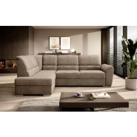 Eltap Siber Cloud Corner Pull-Out Sofa 186x270x93cm, Brown (CO-SIB-LT-20NU) | Corner couches | prof.lv Viss Online