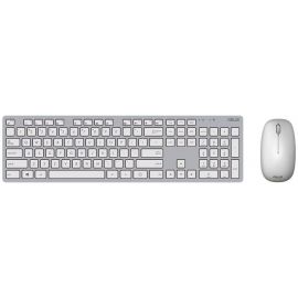 Asus W5000 Keyboard + Mouse US White/Grey (90XB0430-BKM220) | Peripheral devices | prof.lv Viss Online