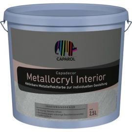 Krāsa Caparol Metallocryl Interior Ar Metāliskiem Pigmentiem | Декоративные краски | prof.lv Viss Online