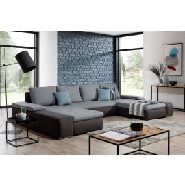 Eltap Marino Portland/Portland Corner Pull-Out Sofa 53x363x88cm, Grey (MA14) | Sofas | prof.lv Viss Online