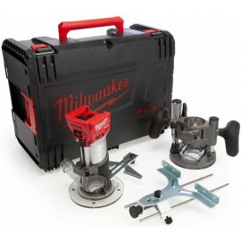Milwaukee M18 FTR-0X Cordless Router without Battery and Charger 18V with Case (4933471604) | Milling cutters | prof.lv Viss Online