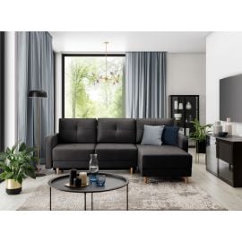 Eltap Roxi Savoy Corner Pull-Out Sofa 165x240x90cm, Grey (CO-ROX-U-06SAV) | Living room furniture | prof.lv Viss Online