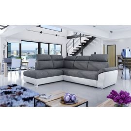 Eltap Loreto Sawana/Soft Pull-Out Corner Sofa 60x260x102cm, Grey (Lor_54) | Sofas | prof.lv Viss Online