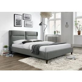 Halmar Santino Divan Bed 160x200cm, Without Mattress, Grey | Double beds | prof.lv Viss Online