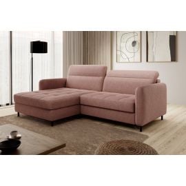 Eltap Gomsi Raquel Corner Pull-Out Sofa 165x228x100cm, Pink (CO-GOM-LT-24RAQ) | Corner couches | prof.lv Viss Online