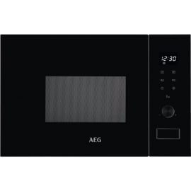 AEG MSB2057D-B Встраиваемая микроволновая печь с грилем, черная | Встраиваемые микроволновые печи | prof.lv Viss Online