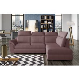 Eltap Loreto Solar Corner Pull-Out Sofa 60x260x102cm, Pink (Lor_67) | Sofas | prof.lv Viss Online