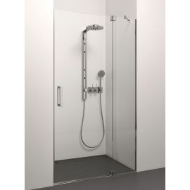 Glass Service Farfalla 80cm 80FAR+ Shower Door Transparent Chrome | Shower doors and walls | prof.lv Viss Online