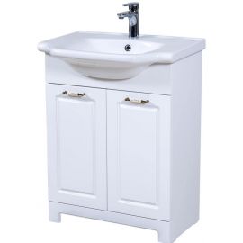 Aqua Rodos Classic 65 Bathroom Sink with Cabinet White (1957410) | Sinks with Cabinet | prof.lv Viss Online