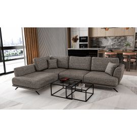 Eltap Larde Marte Corner Pull-Out Sofa 191x276x90cm, Grey (CO-LAR-LT-130MA) | Sofas | prof.lv Viss Online