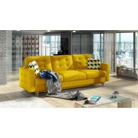 Eltap Asgard Omega/Zigzag Retractable Sofa 95x235x86cm Yellow (Ask_17) | Living room furniture | prof.lv Viss Online