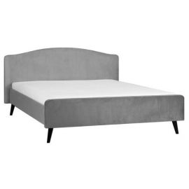 Диван-кровать Home4You Laura 160x200 см с матрасом, светло-серый (K777181) | Двуспальные кровати | prof.lv Viss Online