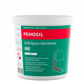 Мастика Penosil для воздухо- и пароизоляции, для герметизации окон | Силикон, акрил | prof.lv Viss Online