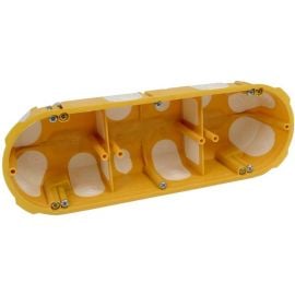 Kopos KPL 64-50/3LD NA Surface Mounting Box Oval, 209x68x50mm, Yellow | Installation materials | prof.lv Viss Online