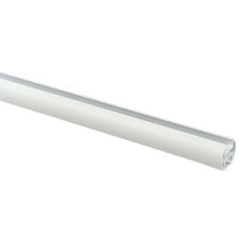 Dekorika Aspen Profile for Curtain Rods, 19mm, 1.6m, White | Curtain rods and rails | prof.lv Viss Online