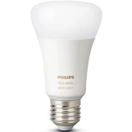 Viedā LED Spuldze Philips Hue White and Colour Ambiance E27 9W 2000-6500K 1gb. (8718699673109) | Spuldzes | prof.lv Viss Online