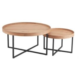 Kafijas Galdiņš Home4you Music, 70x70x46cm, Ozola (34573) | Coffee tables | prof.lv Viss Online