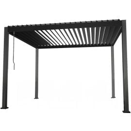 Home4You Mirador Садовая беседка 3x4м Темно-серый (19461) | Садовые навесы | prof.lv Viss Online