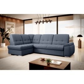 Eltap Sado Poco Corner Pull-Out Sofa 192x272x95cm, Blue (CO-SAD-LT-40PO) | Sofas | prof.lv Viss Online