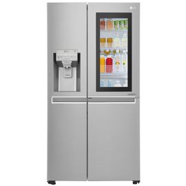 Холодильник LG GSX961NSAZ (Side By Side) с серебристым покрытием | Divdurvju, Side by Side ledusskapji | prof.lv Viss Online