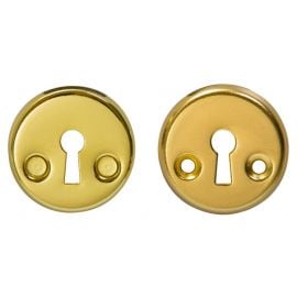 Пластина замка двери для ключа MP MUZ-06-V GP, золото (7888) | MP | prof.lv Viss Online
