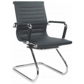 Halmar Prestige Office Chair 55x61x88cm Black (V-CH-PRESTIGE_SKID-FOT-CZARNY) | Office chairs | prof.lv Viss Online