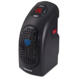 Esperanza Gobi Mini Fan Heater 400W, Black (EHH007) | Electric heaters | prof.lv Viss Online