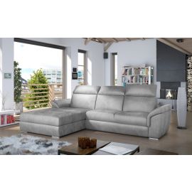 Eltap Trevisco Monolith Corner Pull-Out Sofa 216x272x100cm, Grey (Tre_15) | Corner couches | prof.lv Viss Online