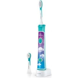 Электрическая зубная щетка Philips Sonicare HX6322/04 для детей, синего цвета | Красота и здоровье | prof.lv Viss Online