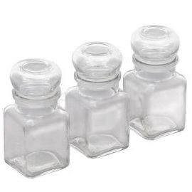 Spice Jars, 3 pieces, transparent (464.041.00.082) | Kitchen fittings | prof.lv Viss Online