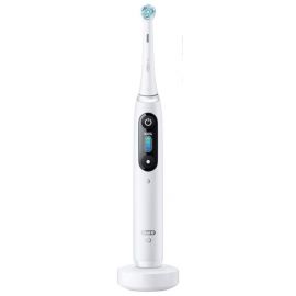 Braun Oral-B iO 8 Electric Toothbrush White Onyx (4210201363064) | Oral-b | prof.lv Viss Online